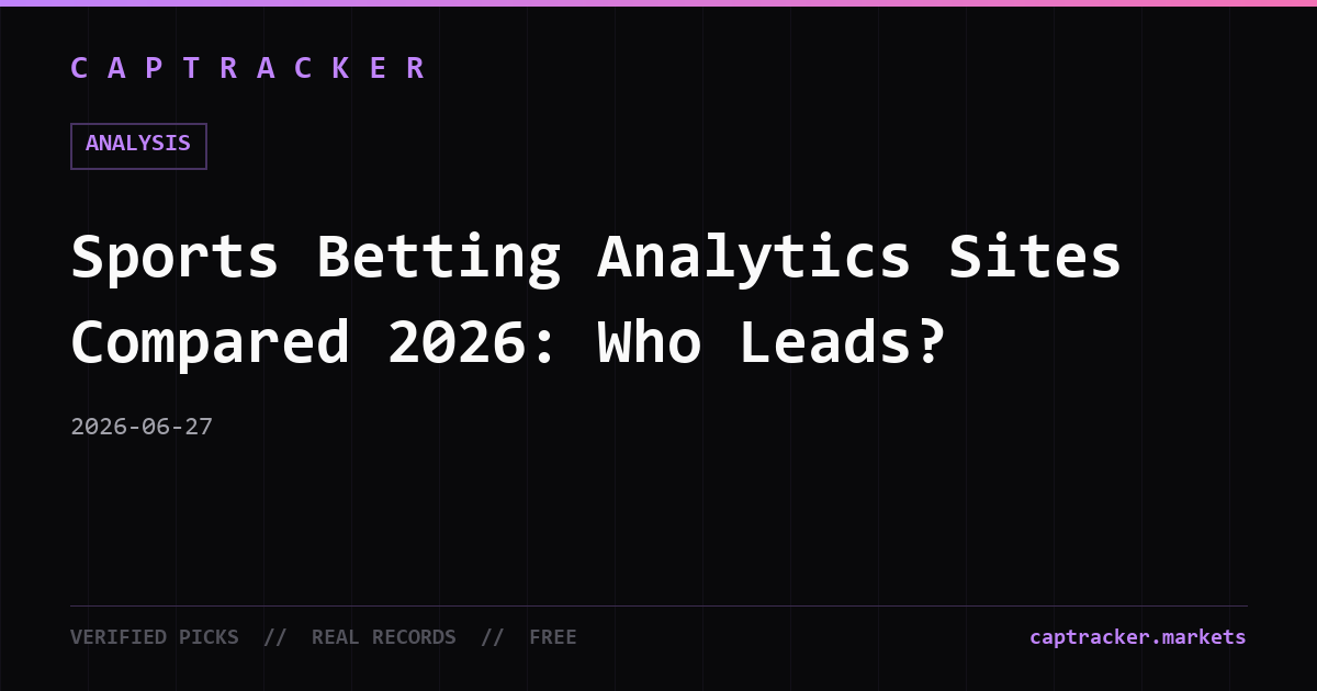 Sports Betting Analytics Sites Compared 2026: Who Leads?